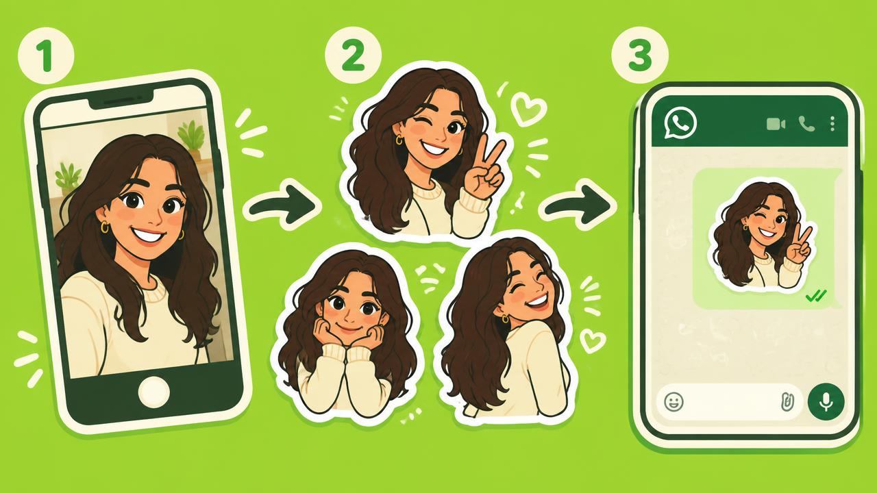 Come creare sticker WhatsApp dalla tua foto