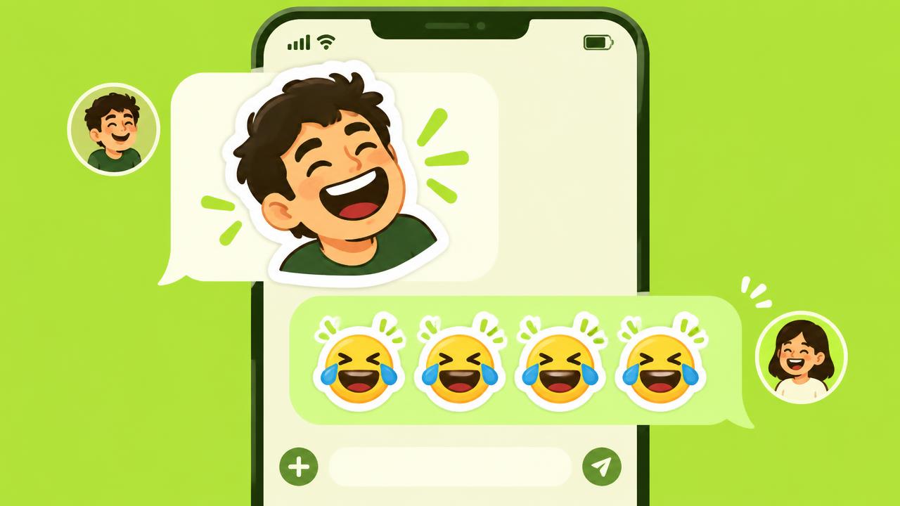 How to Get Funny Stickers on WhatsApp